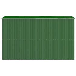 Сарай-хозблок VidaXL 3147429 192x357x223 (Green) Thumb