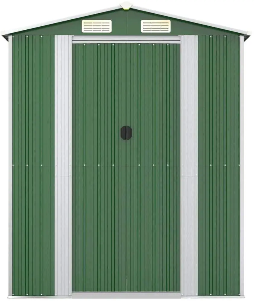 Сарай-хозблок VidaXL 3147430 192x440x223 (Green)