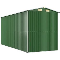 Сарай-хозблок VidaXL 3147431 192x523x223 (Green) Thumb