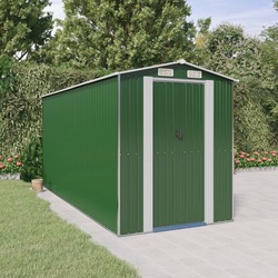 Сарай-хозблок VidaXL 3147431 192x523x223 (Green) Thumb