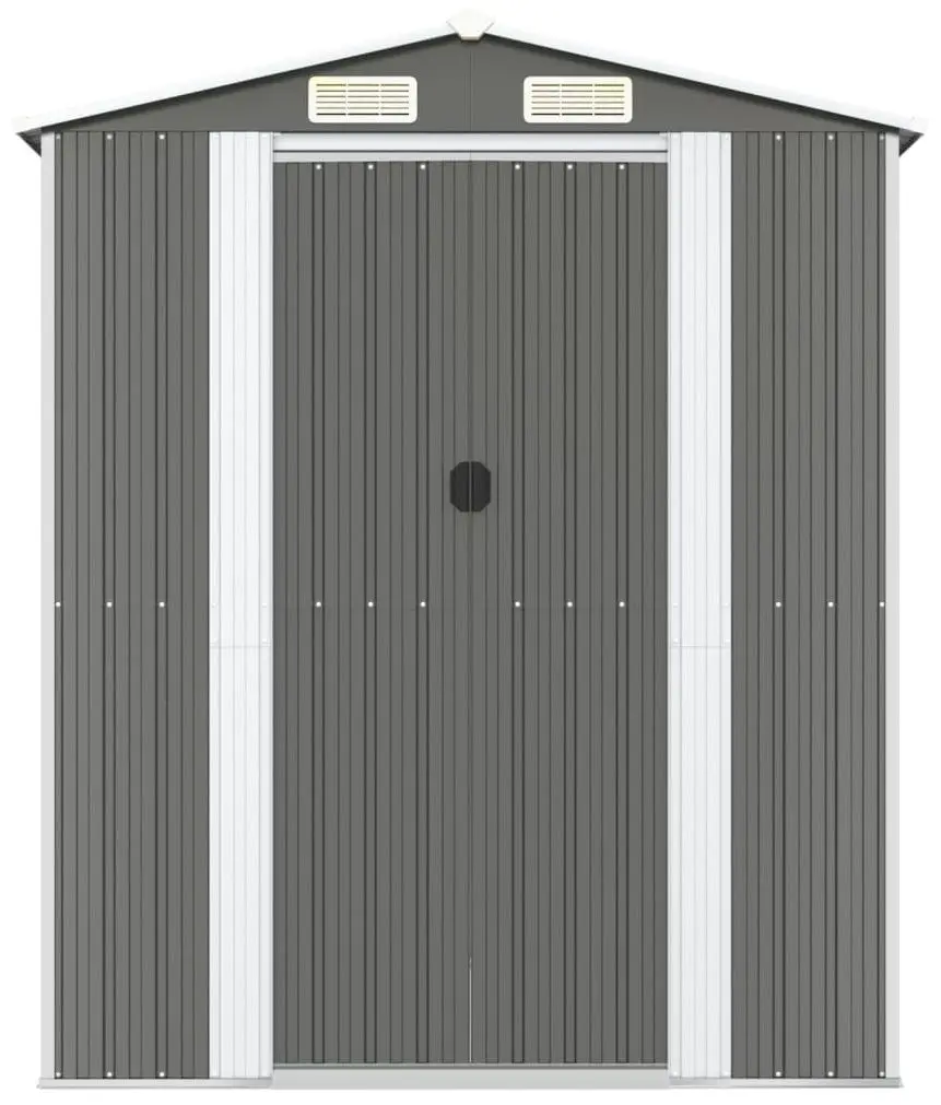 Casuta gradina VidaXL 3147440 192x357x223 (Grey)