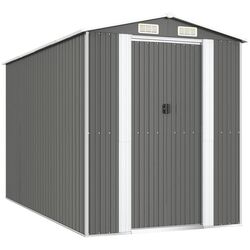 Casuta gradina VidaXL 3147440 192x357x223 (Grey)