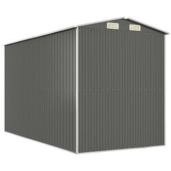 Casuta gradina VidaXL 3147440 192x357x223 (Grey) Thumb