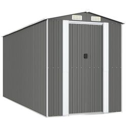 Casuta gradina VidaXL 3147441 192x440x223 (Grey)