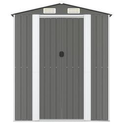 Сарай-хозблок VidaXL 3147442 192x523x223 (Grey) Thumb