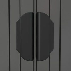 Сарай-хозблок VidaXL 3147442 192x523x223 (Grey) Thumb