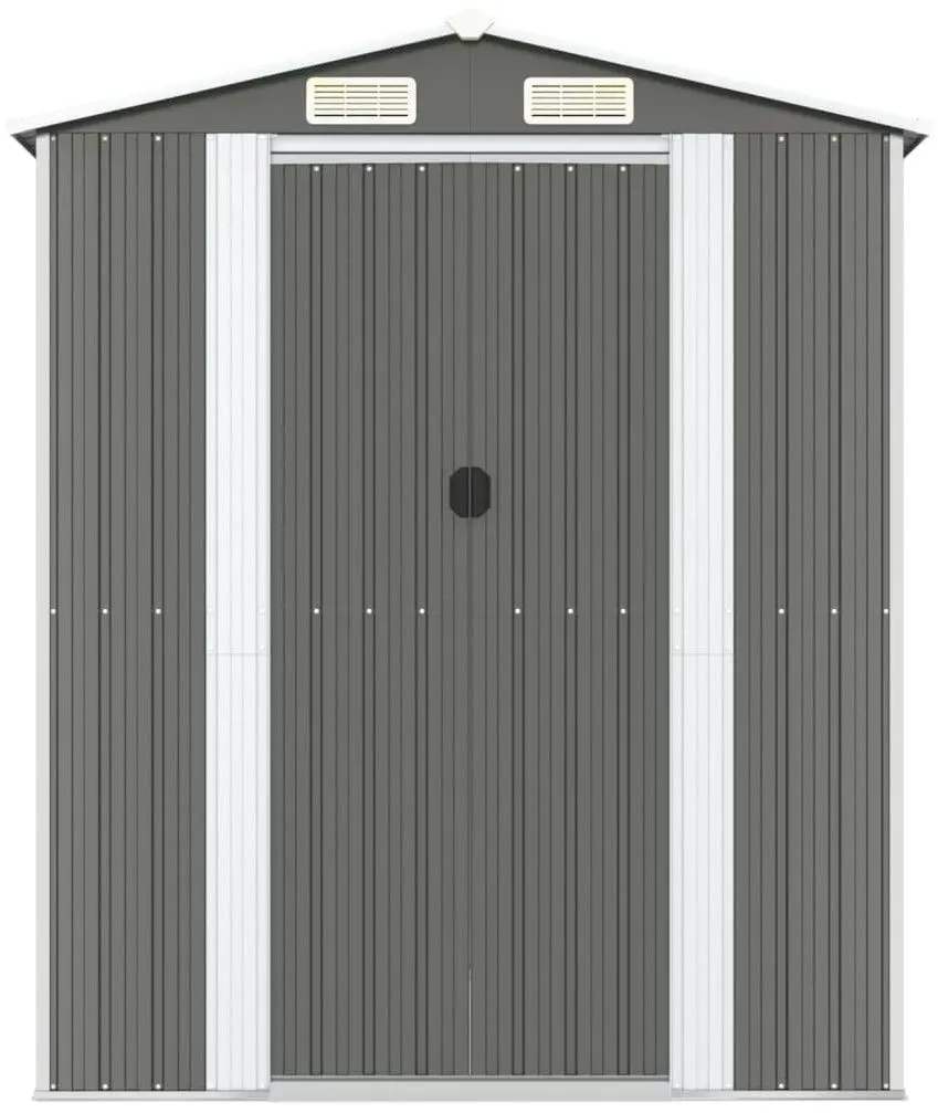 Casuta gradina VidaXL 3147443 192x606x223 (Grey)