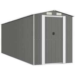 Casuta gradina VidaXL 3147443 192x606x223 (Grey)