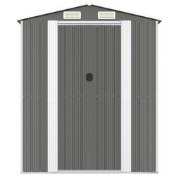 Casuta gradina VidaXL 3147444 192x689x223 (Grey) Thumb