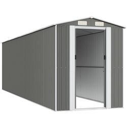 Casuta gradina VidaXL 3147444 192x689x223 (Grey) Thumb