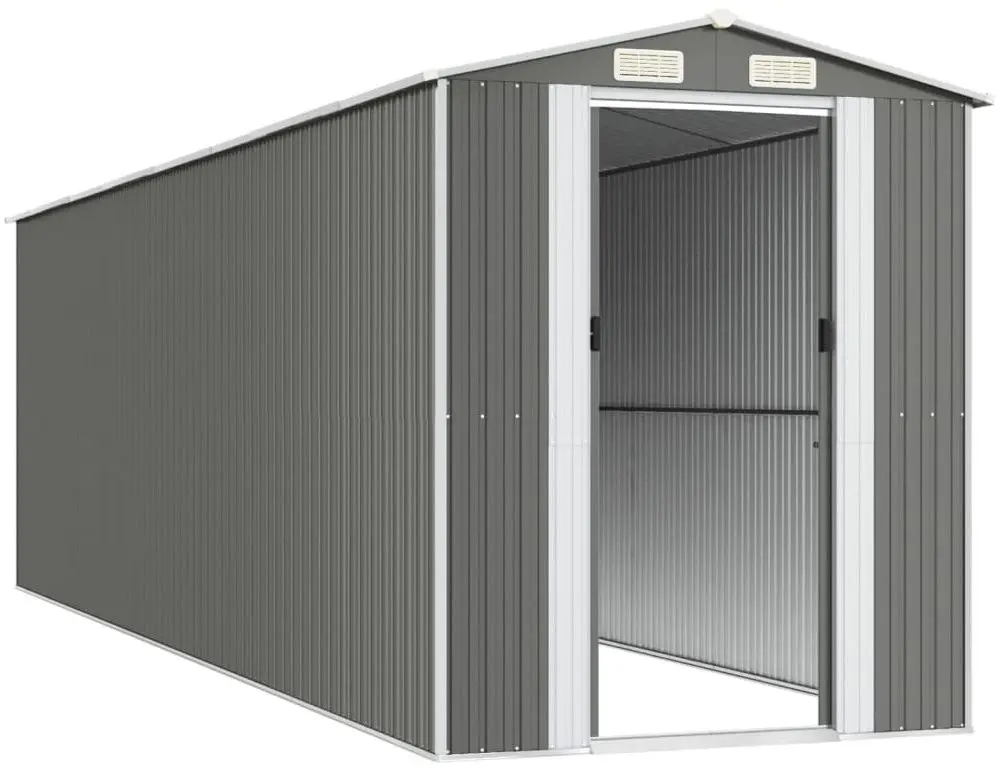 Casuta gradina VidaXL 3147444 192x689x223 (Grey)