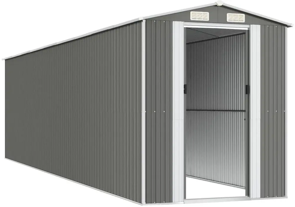Casuta gradina VidaXL 3147445 192x772x223 (Grey)