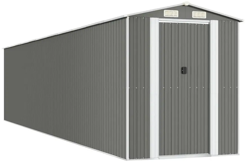 Сарай-хозблок VidaXL 3147447 192x938x223 (Grey)