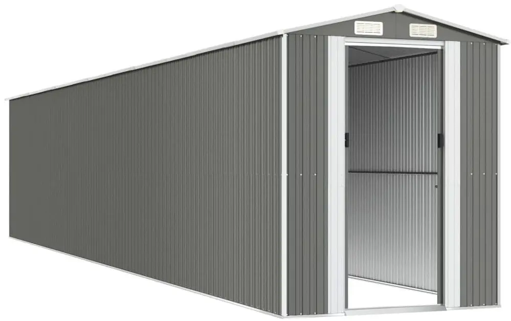 Сарай-хозблок VidaXL 3147448 192x1021x223 (Grey)