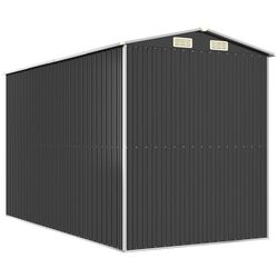 Сарай-хозблок VidaXL 3147451 192x357x223 (Anthracite) Thumb