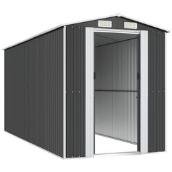 Сарай-хозблок VidaXL 3147452 192x440x223 (Anthracite) Thumb