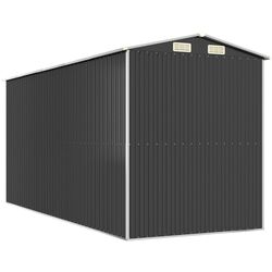 Сарай-хозблок VidaXL 3147452 192x440x223 (Anthracite) Thumb