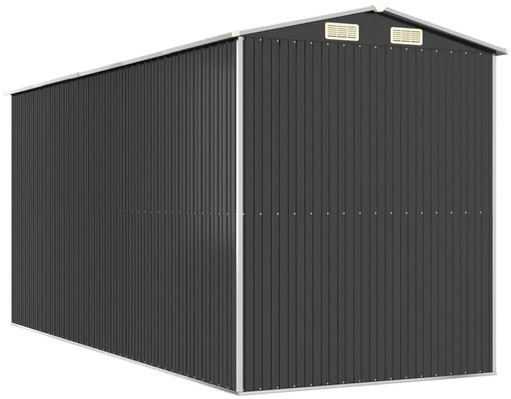 Сарай-хозблок VidaXL 3147452 192x440x223 (Anthracite)