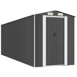 Casuta gradina VidaXL 3147454 192x606x223 (Anthracite)