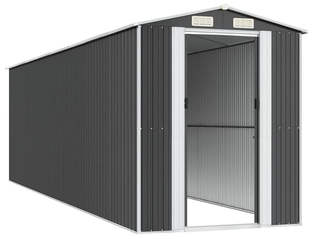 Сарай-хозблок VidaXL 3147455 192x689x223 (Anthracite)