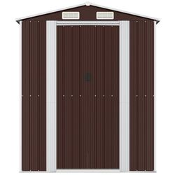Casuta gradina VidaXL 3147465 192x606x223 (Brown) Thumb