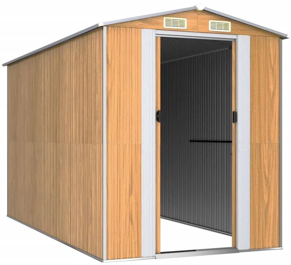 Сарай-хозблок VidaXL 3147473 192x357x223 (Natural)