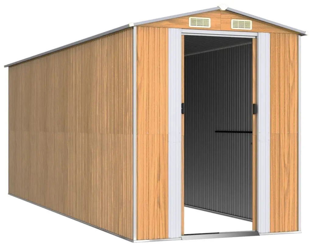 Сарай-хозблок VidaXL 3147475 192x523x223 (Light Brown)