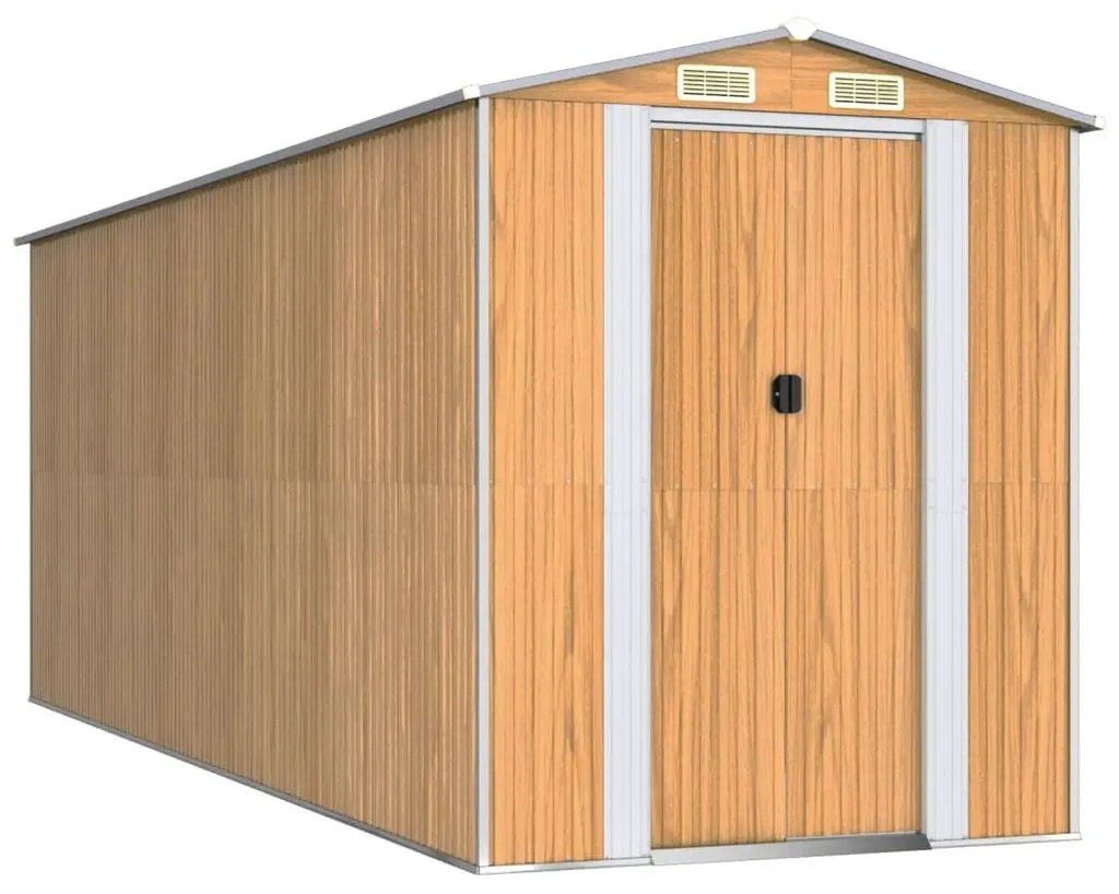 Сарай-хозблок VidaXL 3147475 192x523x223 (Light Brown)