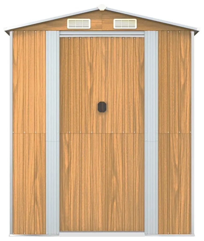 Casuta gradina VidaXL 3147476 192x606x223 (Light Brown)