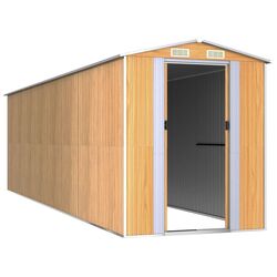 Casuta gradina VidaXL 3147477 192x689x223 (Light Brown) Thumb