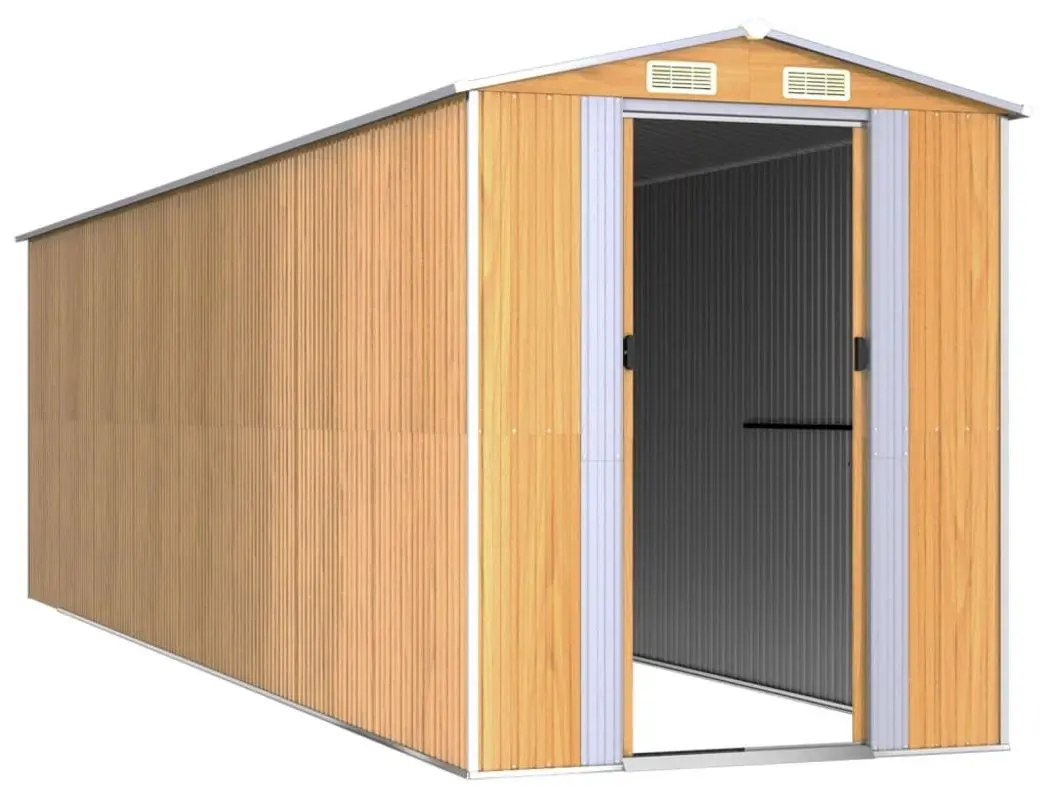 Casuta gradina VidaXL 3147477 192x689x223 (Light Brown)