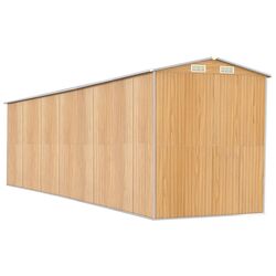 Сарай-хозблок VidaXL 3147478 192x772x223 (Light Brown) Thumb