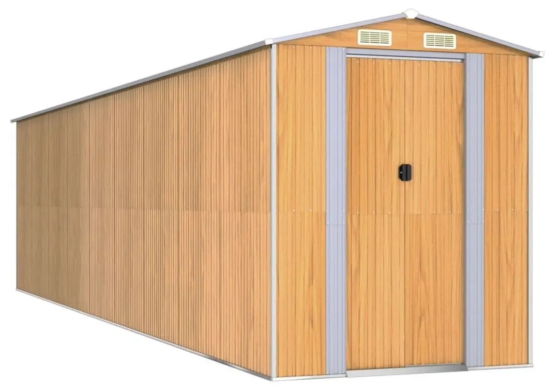 Сарай-хозблок VidaXL 3147478 192x772x223 (Light Brown)