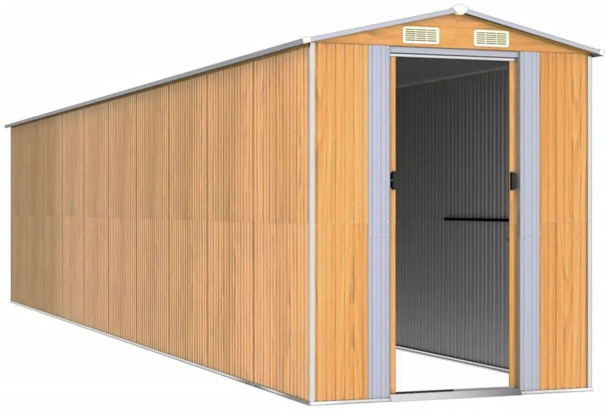 Сарай-хозблок VidaXL 3147479 192x855x223 (Light Brown)