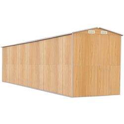 Сарай-хозблок VidaXL 3147479 192x855x223 (Light Brown) Thumb