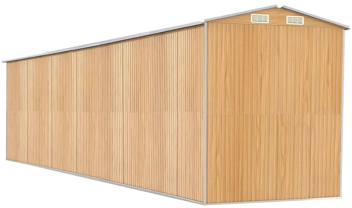 Сарай-хозблок VidaXL 3147479 192x855x223 (Light Brown)