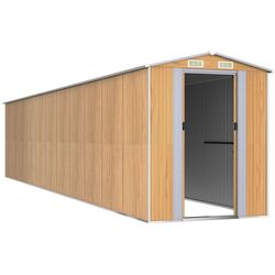 Сарай-хозблок VidaXL 3147480 192x938x223 (Light Brown) Thumb