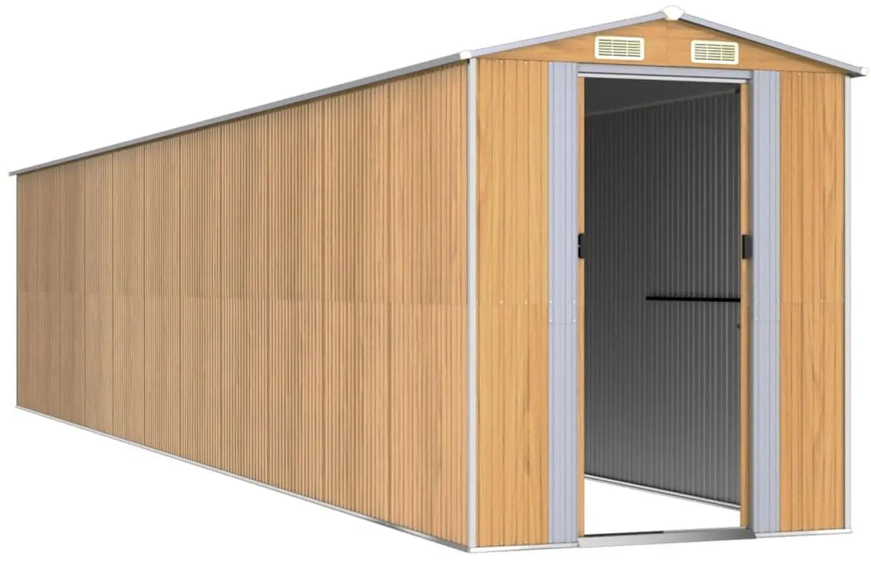 Сарай-хозблок VidaXL 3147480 192x938x223 (Light Brown)