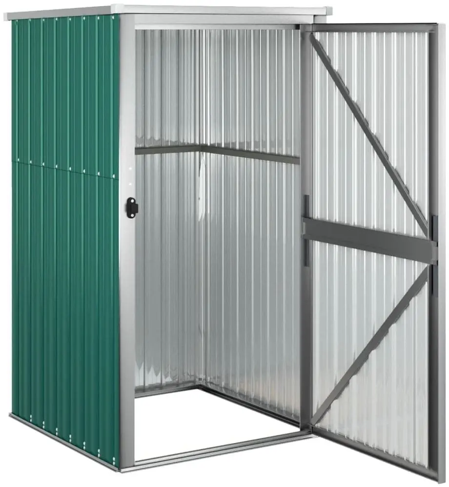 Сарай-хозблок VidaXL 316205 88x89x161 (Green)