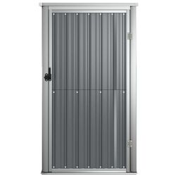 Сарай-хозблок VidaXL 316206 88x89x161 (Grey) Thumb