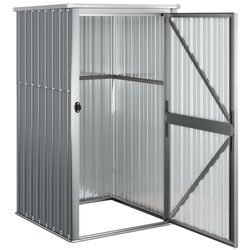 Сарай-хозблок VidaXL 316206 88x89x161 (Grey) Thumb