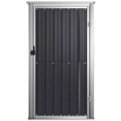 Сарай-хозблок VidaXL 316207 88x89x161 (Anthracite) Thumb