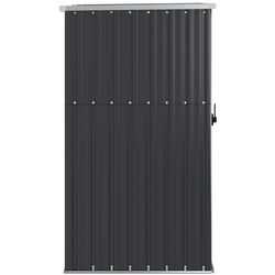 Сарай-хозблок VidaXL 316207 88x89x161 (Anthracite) Thumb