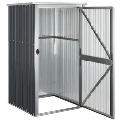 Сарай-хозблок VidaXL 316207 88x89x161 (Anthracite) Thumb