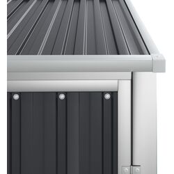 Сарай-хозблок VidaXL 316207 88x89x161 (Anthracite) Thumb