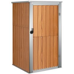 Casuta gradina VidaXL 316208 88x89x161 (Natural)