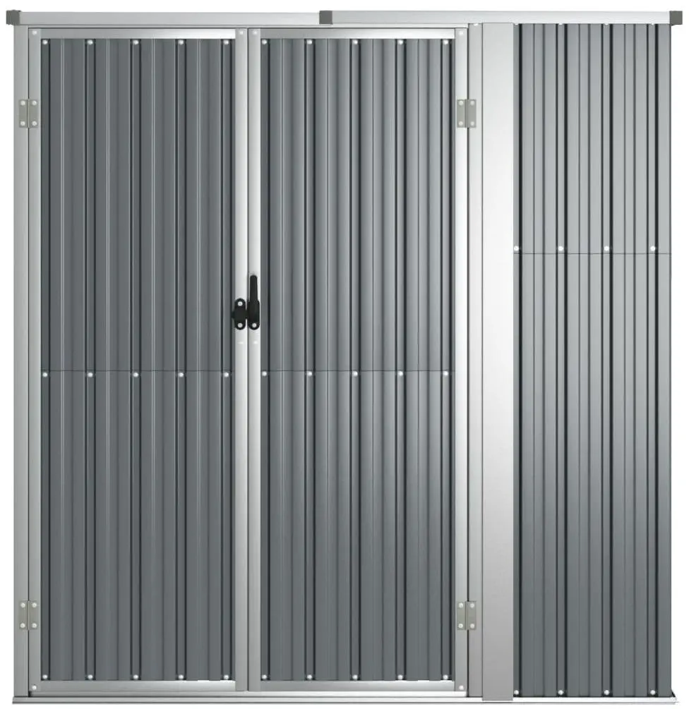 Casuta gradina VidaXL 316210 161x89x161 (Grey)