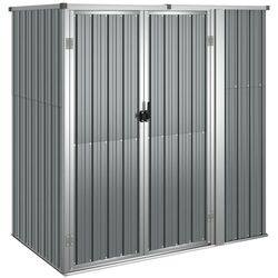 Casuta gradina VidaXL 316210 161x89x161 (Grey)