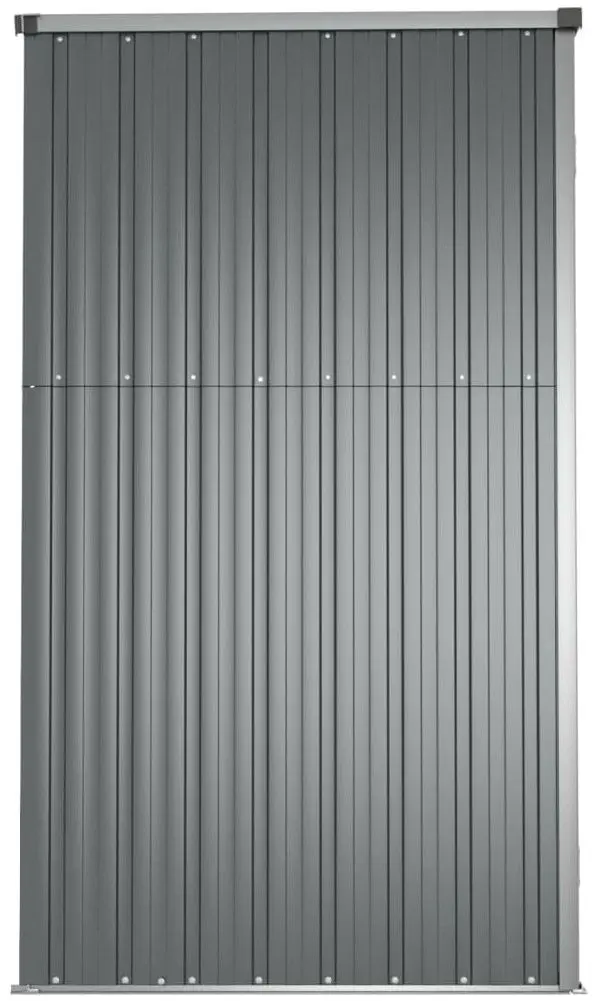 Casuta gradina VidaXL 316210 161x89x161 (Grey)