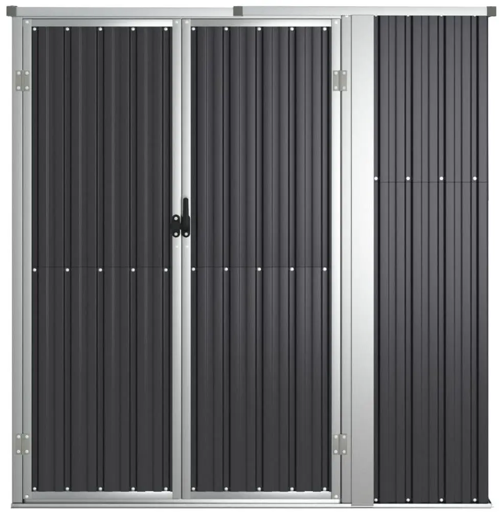 Casuta gradina VidaXL 316211 161x89x161 (Anthracite)